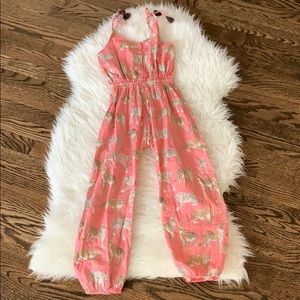 Adorable Pink Chicken romper!